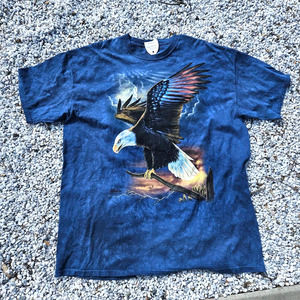 The Mountain Graphic T shirt Bald Eagle Animal Size XXXL